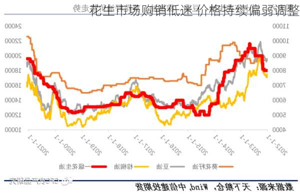 花生市场购销低迷 价格持续偏弱调整