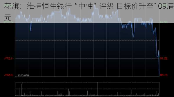 花旗：维持恒生银行“中性”评级 目标价升至109港元