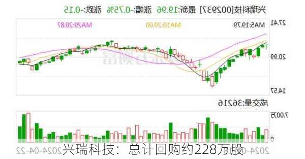 兴瑞科技：总计回购约228万股