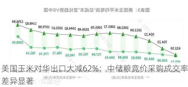 美国玉米对华出口大减62%：中储粮竞价采购成交率差异显著