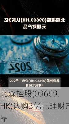 北森控股(09669.HK)认购3亿元理财产品