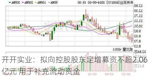 开开实业：拟向控股股东定增募资不超2.06亿元 用于补充流动资金