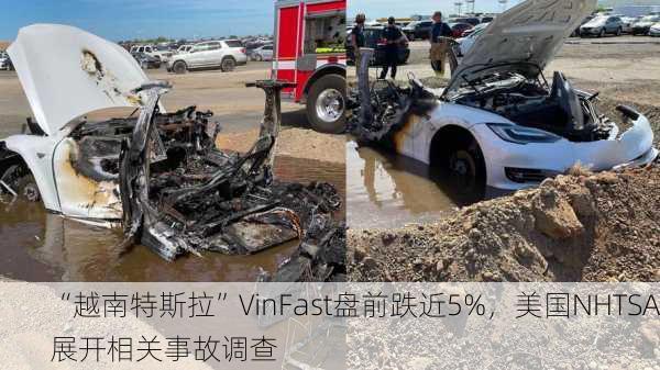 “越南特斯拉”VinFast盘前跌近5%，美国NHTSA展开相关事故调查