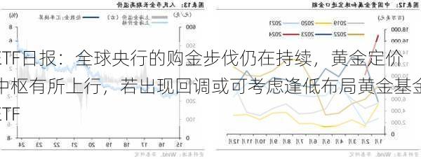 ETF日报：全球央行的购金步伐仍在持续，黄金定价中枢有所上行，若出现回调或可考虑逢低布局黄金基金ETF