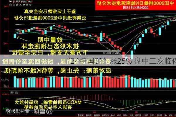 “24特国01”涨25% 盘中二次临停