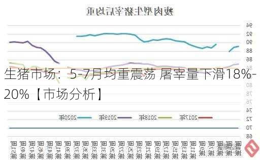 生猪市场：5-7月均重震荡 屠宰量下滑18%-20%【市场分析】