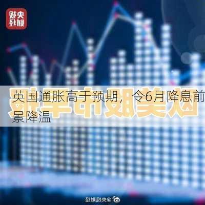 英国通胀高于预期，令6月降息前景降温