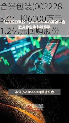 合兴包装(002228.SZ)：拟6000万元-1.2亿元回购股份