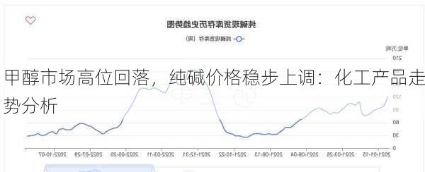 甲醇市场高位回落，纯碱价格稳步上调：化工产品走势分析