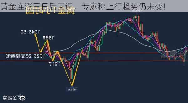 黄金连涨三日后回调，专家称上行趋势仍未变！