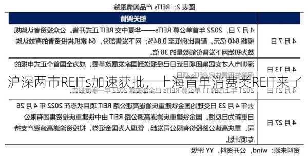 沪深两市REITs加速获批，上海首单消费类REIT来了