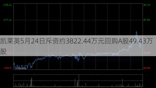 凯莱英5月24日斥资约3822.44万元回购A股49.43万股