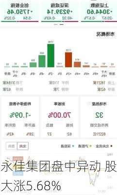 德永佳集团盘中异动 股价大涨5.68%