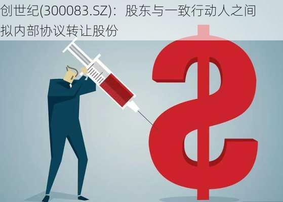 创世纪(300083.SZ)：股东与一致行动人之间拟内部协议转让股份