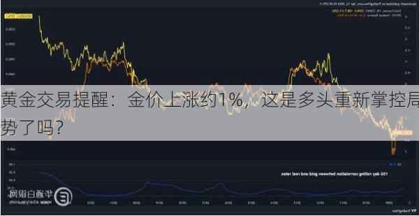 黄金交易提醒：金价上涨约1%，这是多头重新掌控局势了吗？