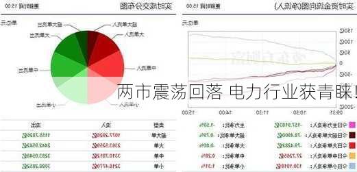 两市震荡回落 电力行业获青睐！