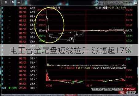 电工合金尾盘短线拉升 涨幅超17%