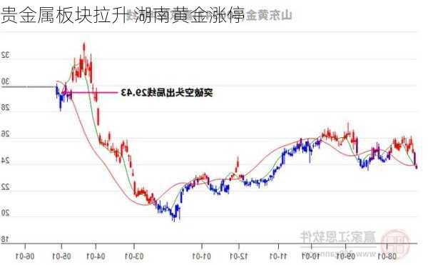 贵金属板块拉升 湖南黄金涨停