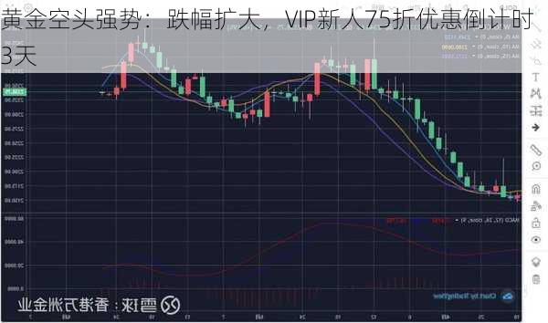 黄金空头强势：跌幅扩大，VIP新人75折优惠倒计时3天