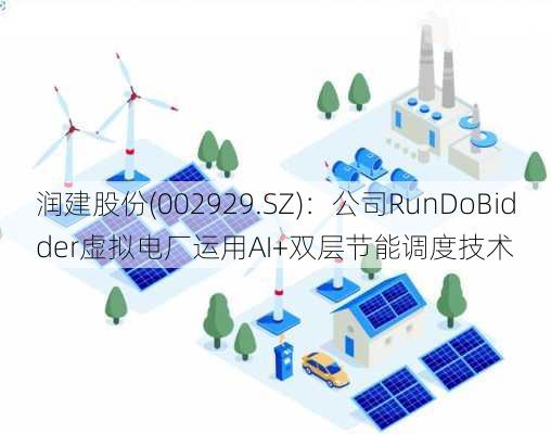 润建股份(002929.SZ)：公司RunDoBidder虚拟电厂运用AI+双层节能调度技术