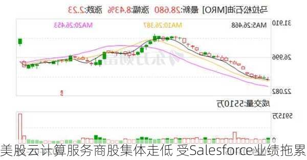 美股云计算服务商股集体走低 受Salesforce业绩拖累