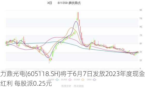 力鼎光电(605118.SH)将于6月7日发放2023年度现金红利 每股派0.25元