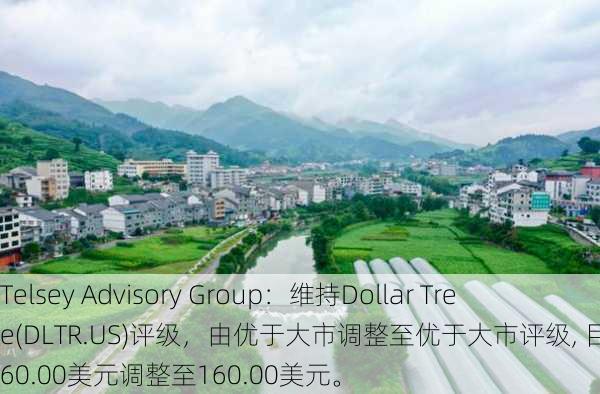 Telsey Advisory Group：维持Dollar Tree(DLTR.US)评级，由优于大市调整至优于大市评级, 目标价由160.00美元调整至160.00美元。