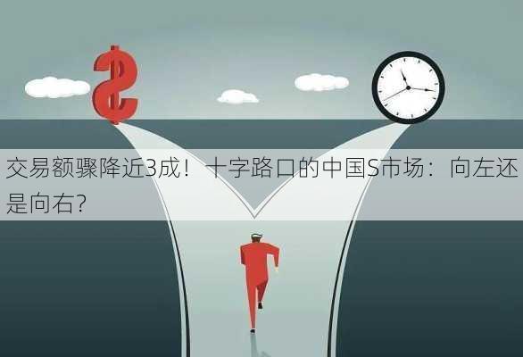 交易额骤降近3成！十字路口的中国S市场：向左还是向右？