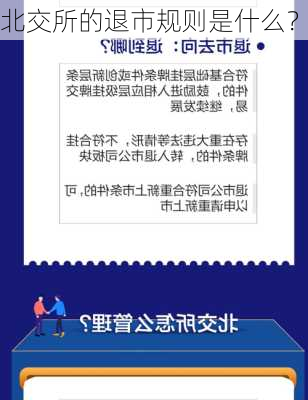 北交所的退市规则是什么？