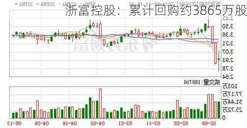 浙富控股：累计回购约3865万股