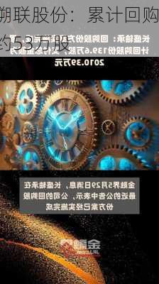 溯联股份：累计回购约53万股