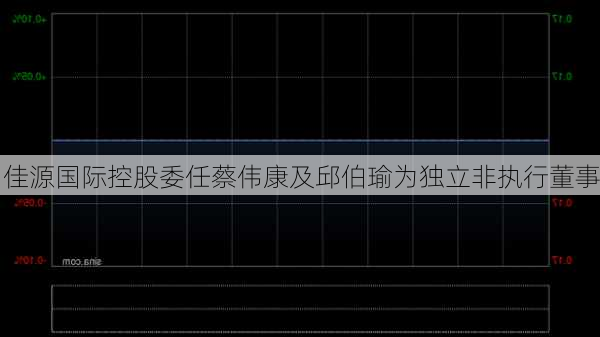 佳源国际控股委任蔡伟康及邱伯瑜为独立非执行董事