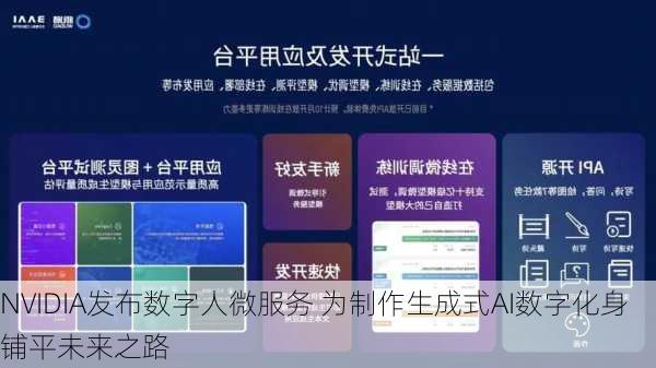 NVIDIA发布数字人微服务 为制作生成式AI数字化身铺平未来之路