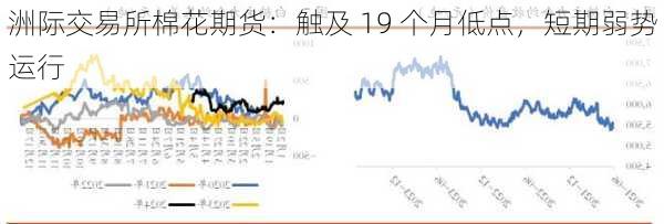 洲际交易所棉花期货：触及 19 个月低点，短期弱势运行