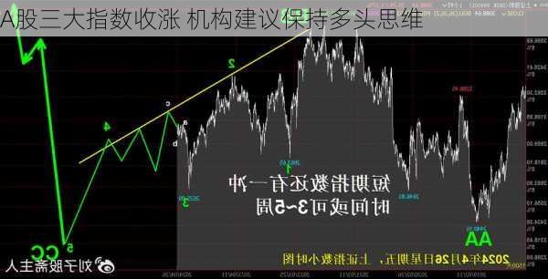 A股三大指数收涨 机构建议保持多头思维