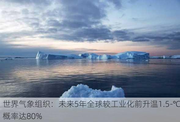 世界气象组织：未来5年全球较工业化前升温1.5­℃概率达80%