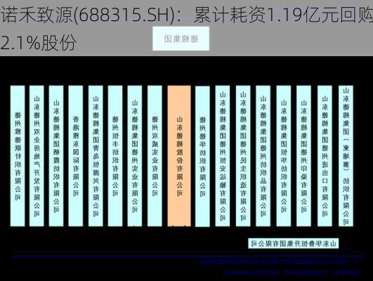 诺禾致源(688315.SH)：累计耗资1.19亿元回购2.1%股份