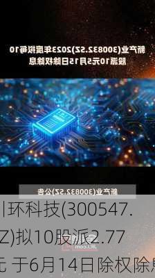 川环科技(300547.SZ)拟10股派2.77元 于6月14日除权除息