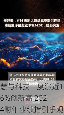 慧与科技一度涨近16%创新高 2024财年业绩指引乐观