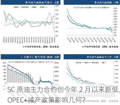 SC 原油主力合约创今年 2 月以来新低，OPEC+减产政策影响几何？