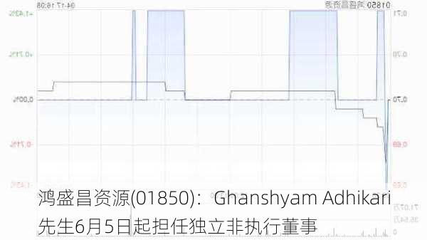 鸿盛昌资源(01850)：Ghanshyam Adhikari先生6月5日起担任独立非执行董事