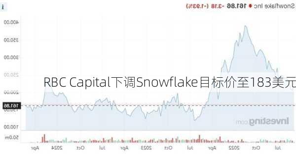 RBC Capital下调Snowflake目标价至183美元