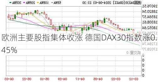 欧洲主要股指集体收涨 德国DAX30指数涨0.45%