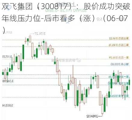 双飞集团（300817）：股价成功突破年线压力位-后市看多（涨）（06-07）