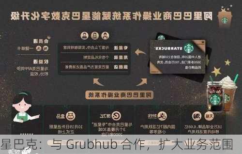 星巴克：与 Grubhub 合作，扩大业务范围