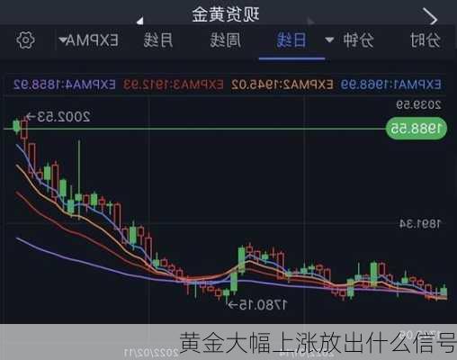 黄金大幅上涨放出什么信号