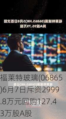 福莱特玻璃(06865)6月7日斥资2999.8万元回购127.43万股A股