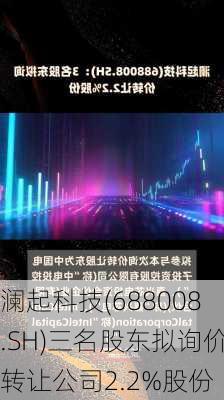 澜起科技(688008.SH)三名股东拟询价转让公司2.2%股份