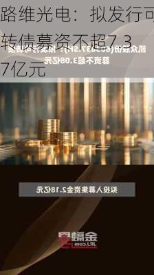 路维光电：拟发行可转债募资不超7.37亿元