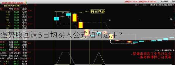 强势股回调5日均买入公式如何运用？